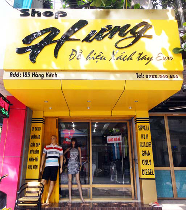 BẢNG HIỆU SHOP THỜI TRANG